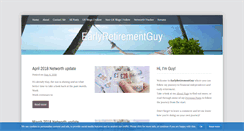 Desktop Screenshot of earlyretirementguy.com